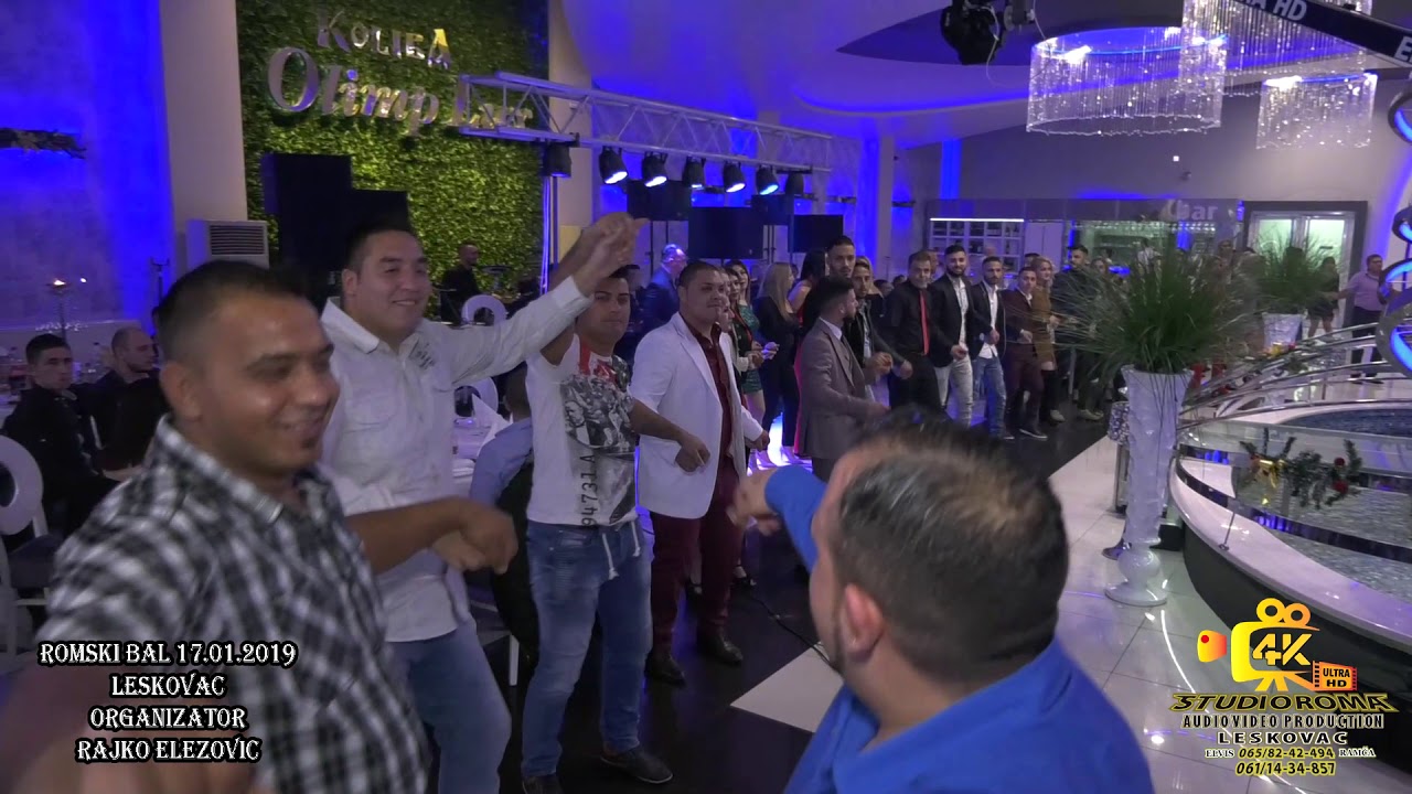 ROMSKI BAL 17.01.2019 LESKOVAC PART-1 ORG RAJKO ELEZOVIC VIDEO PRODUCTION STUDIO ROMA 4K ULTRA HD