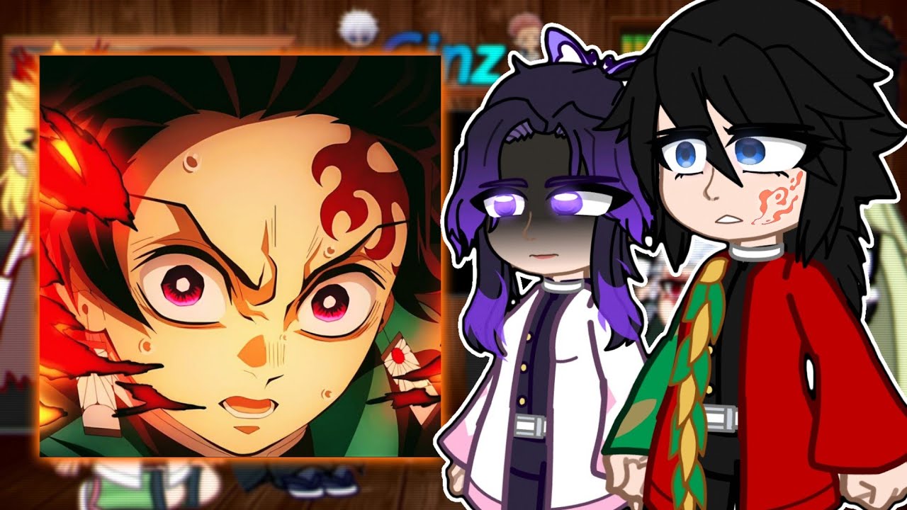 Hashiras react to Infinity Castle || Tanjiro Kamado || GACHA 🇺🇲🇧🇷