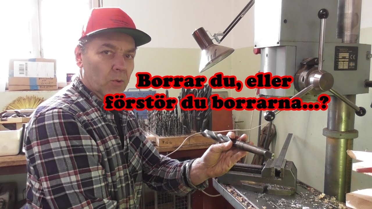 Borrar du, eller f&ouml;rst&ouml;r du borrarna?
