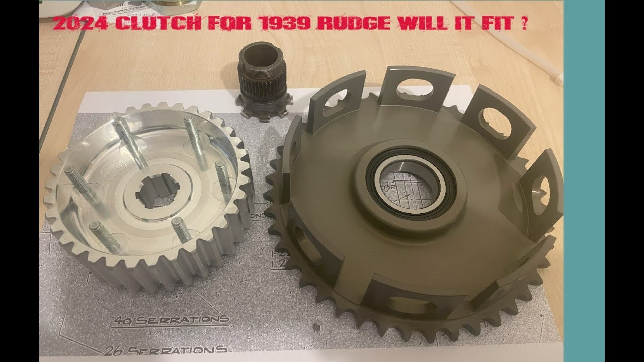 2024 Clutch on a 1939 Rudge - how's it done Pt1?