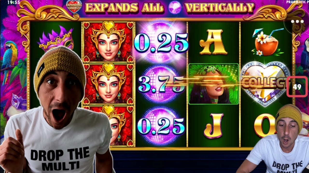 First Spin BOOM and then...Heart Of Rio Slot!!!!