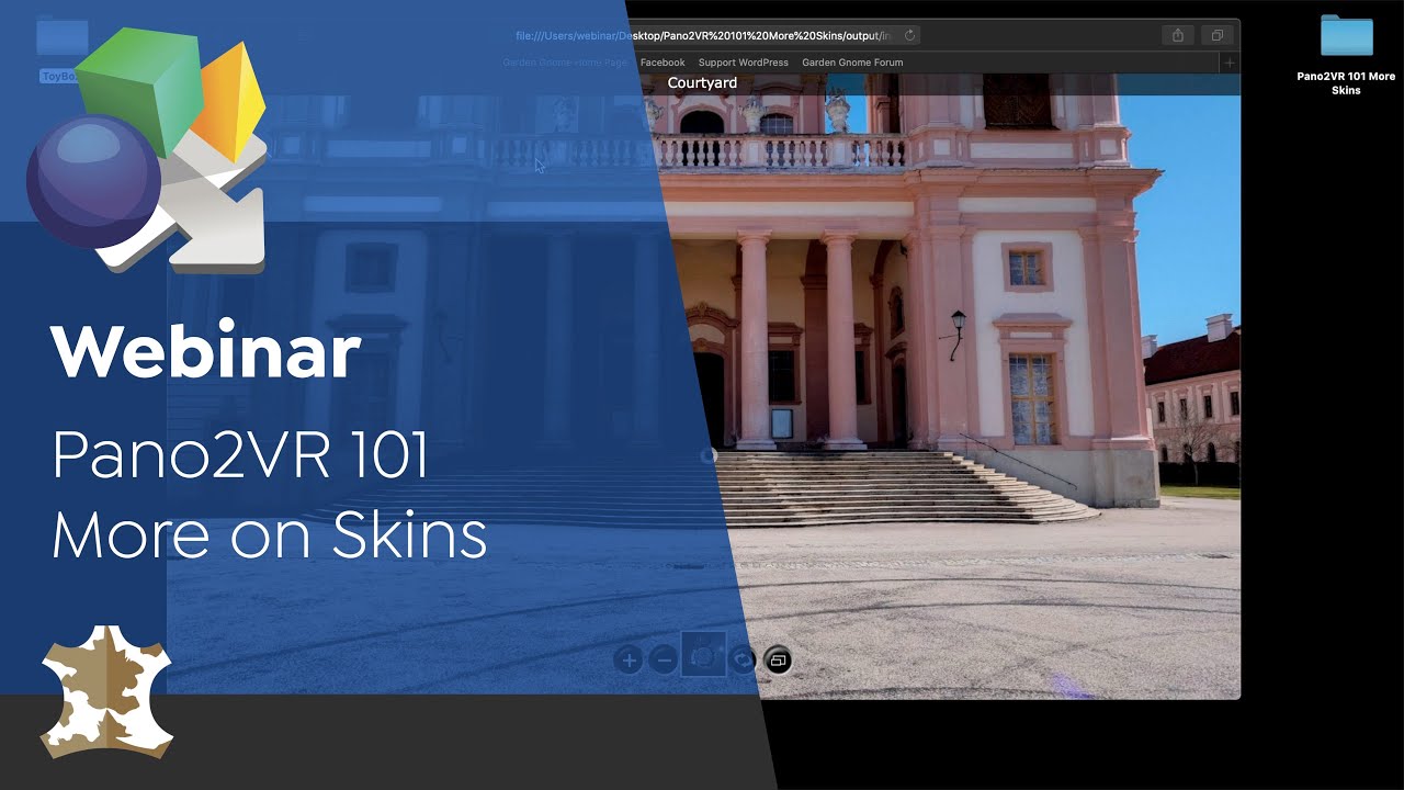 Webinar: Pano2VR 101 | More on Skins