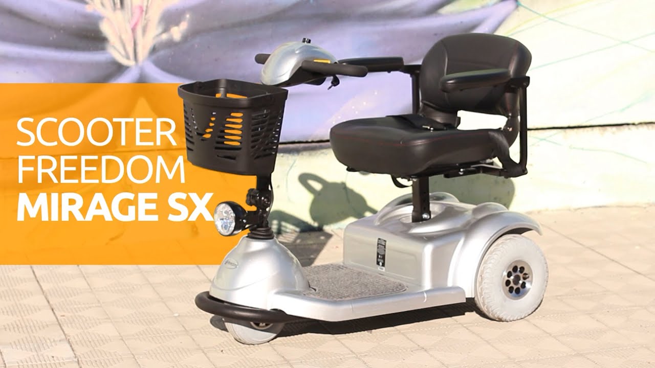 Cadeira de Rodas Scooter Motorizada Freedom Mirage SX