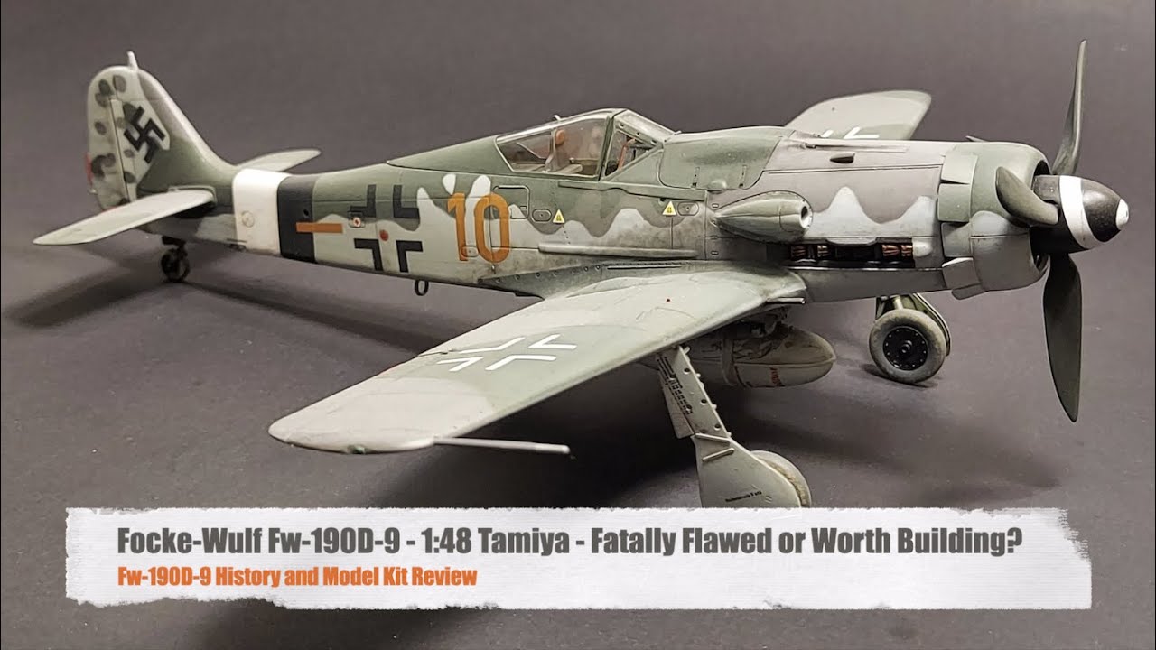 Tamiya 1:48 Fw190D-9 Review - Fatally Flawed or Worth Building?