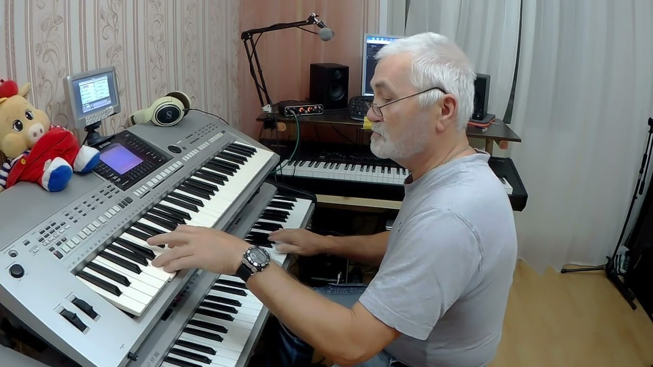 Красивые старые мелодии.Лунная серенада.кавер.Yamaha s900 +Ketron sd1