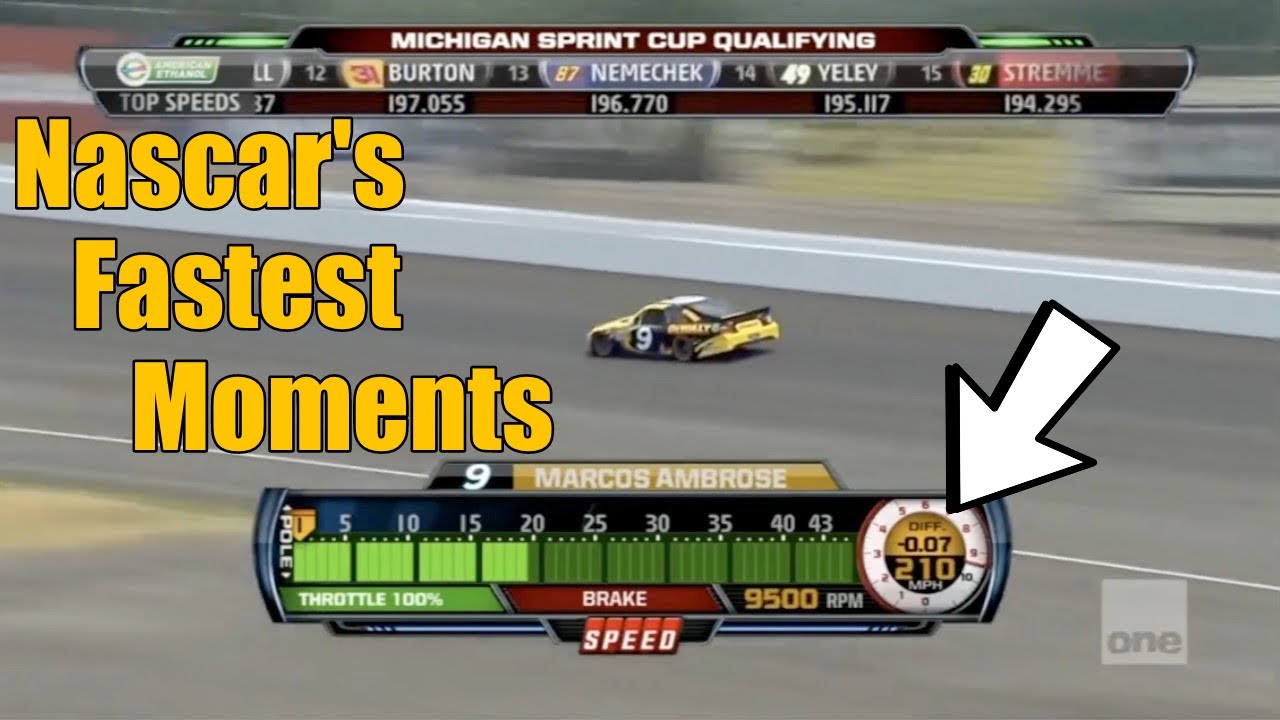 Nascar's Fastest Moments