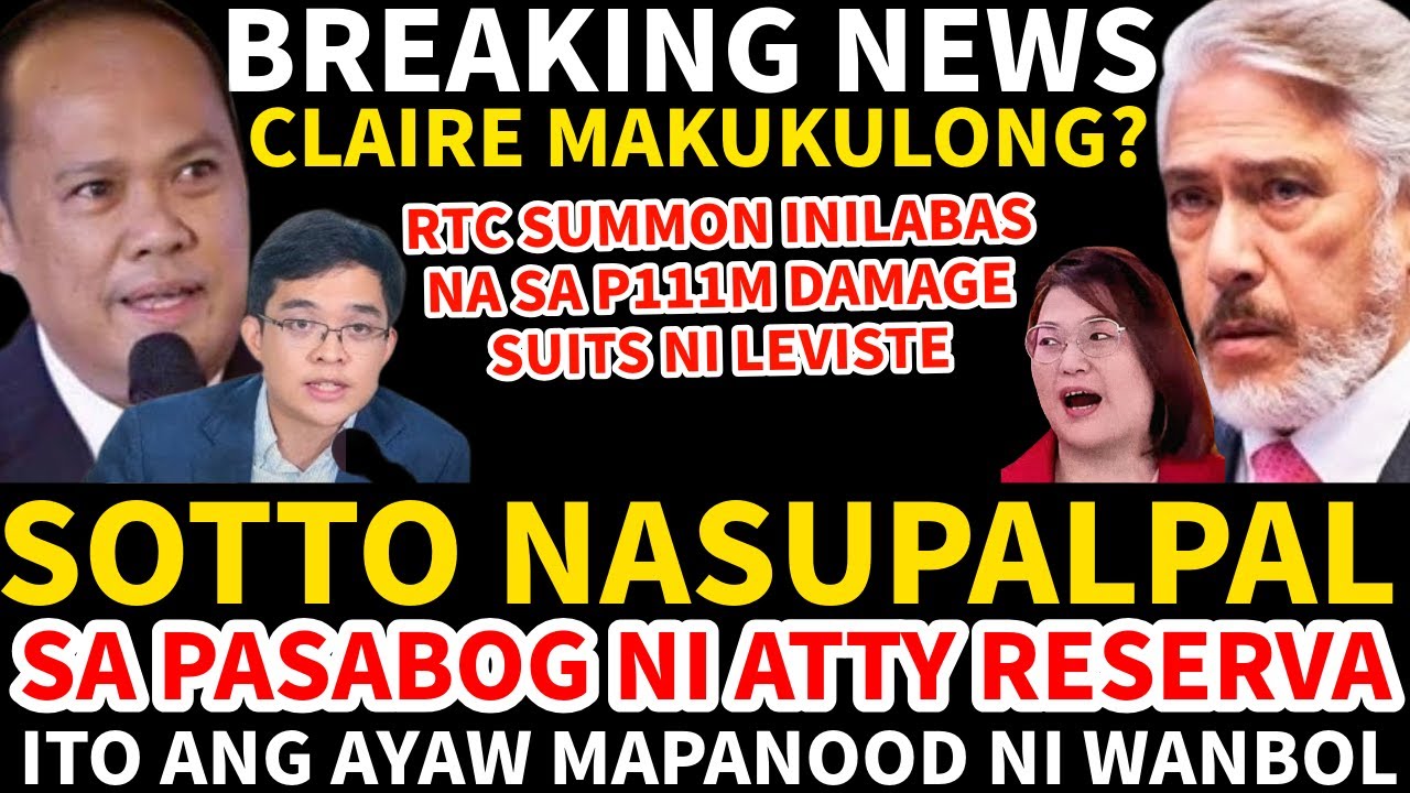 SOTTO NASUPALPAL DITO SA PASABOG NI ATTY RESERVA SP PWEDENG MA-ACCUSE NG LEGISLATIVE OVERREACH