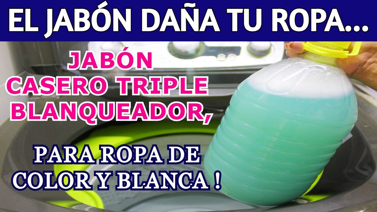 🌺 con 2 tazas de JABÓN  lo conviertes en 3 LITROS DE JABÓN LIQUIDO  para tu ropa !