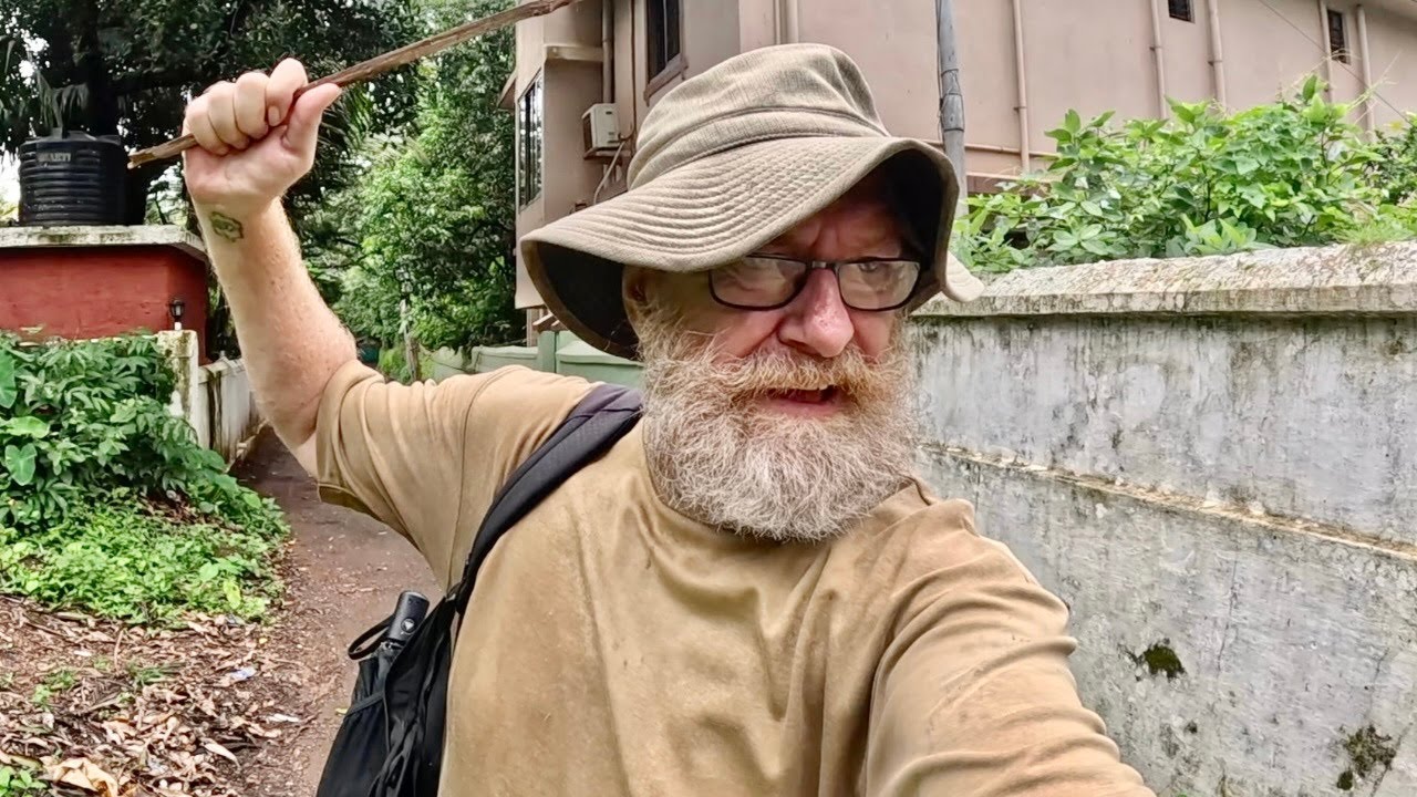 Forced off the streets in Anjuna, Goa.