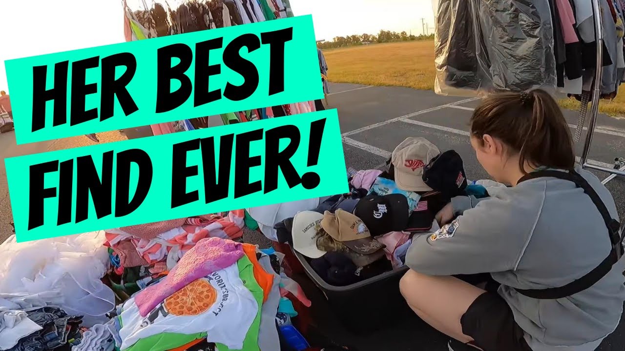 She Scored BIG at This Garage Sale!