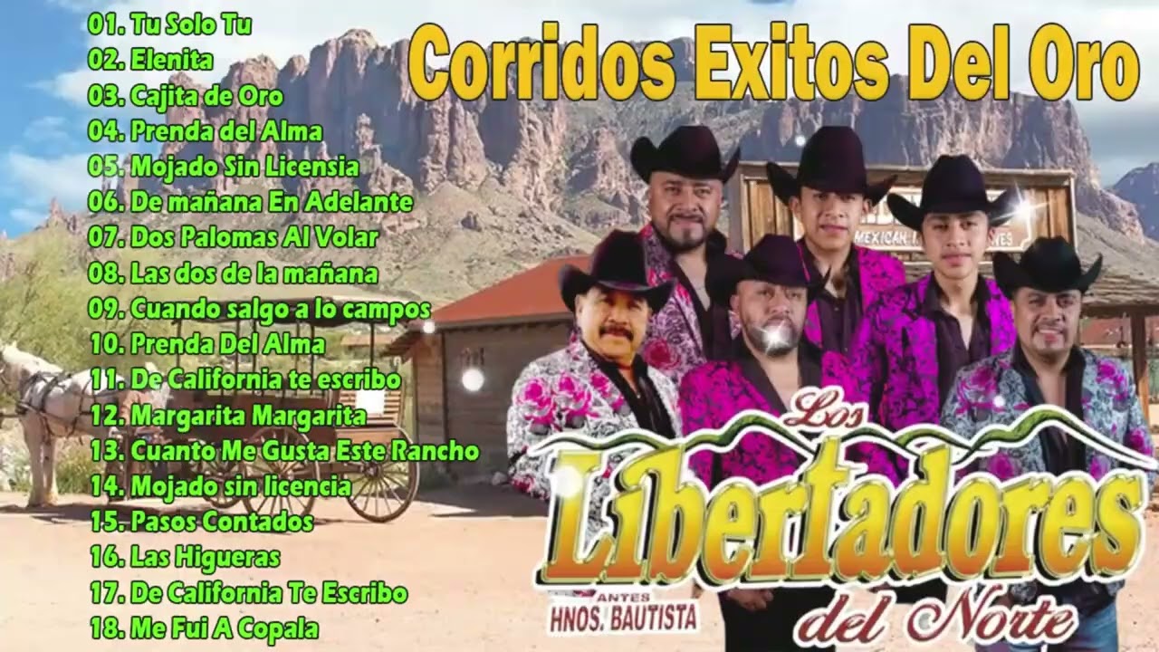 Los Libertadores Del Norte Exitos Mejor Canciones || Corridos Viejitos Amigos Mix