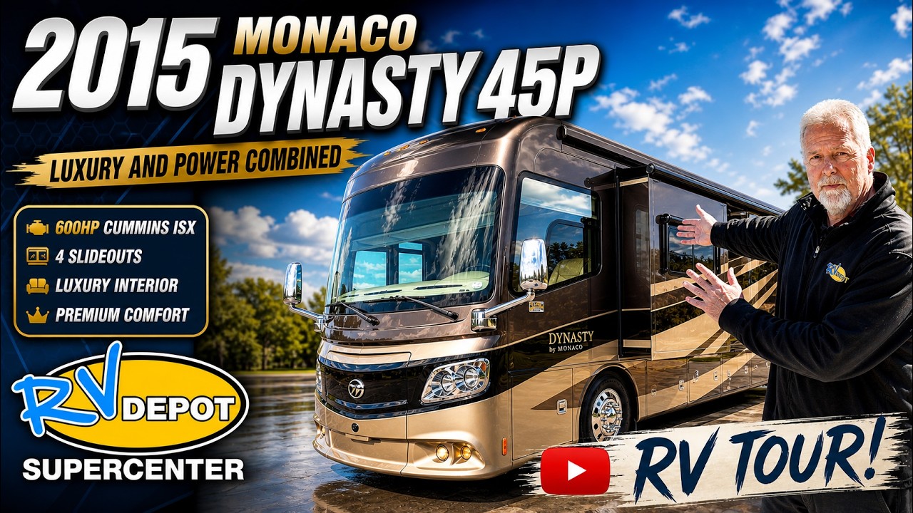 You Need To See This 2015 Monaco Dynasty 45P Before It's SOLD!