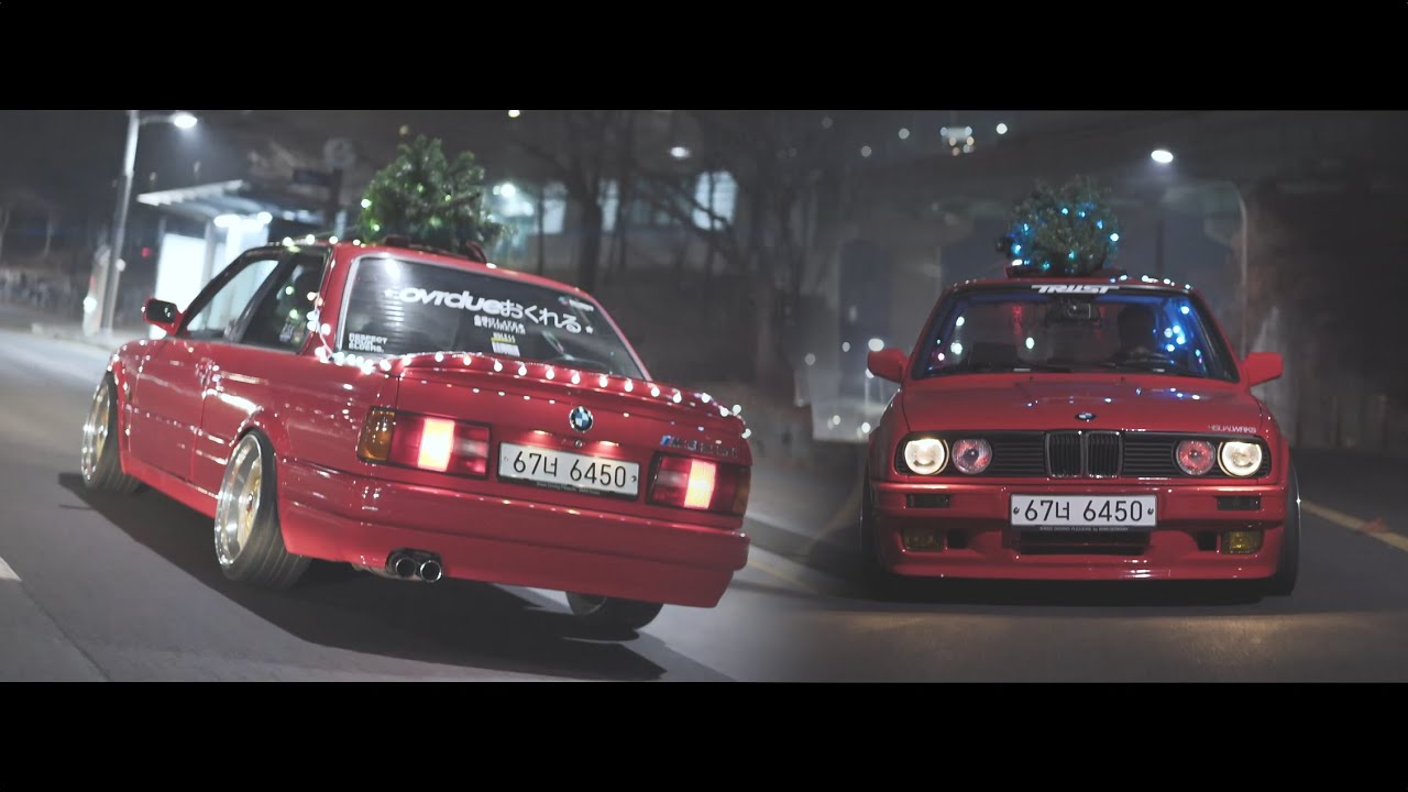 E30 The Sleigh Ride | E30 325i | VISUALWRKS. (4K)  차쟁이의 크리스마스!