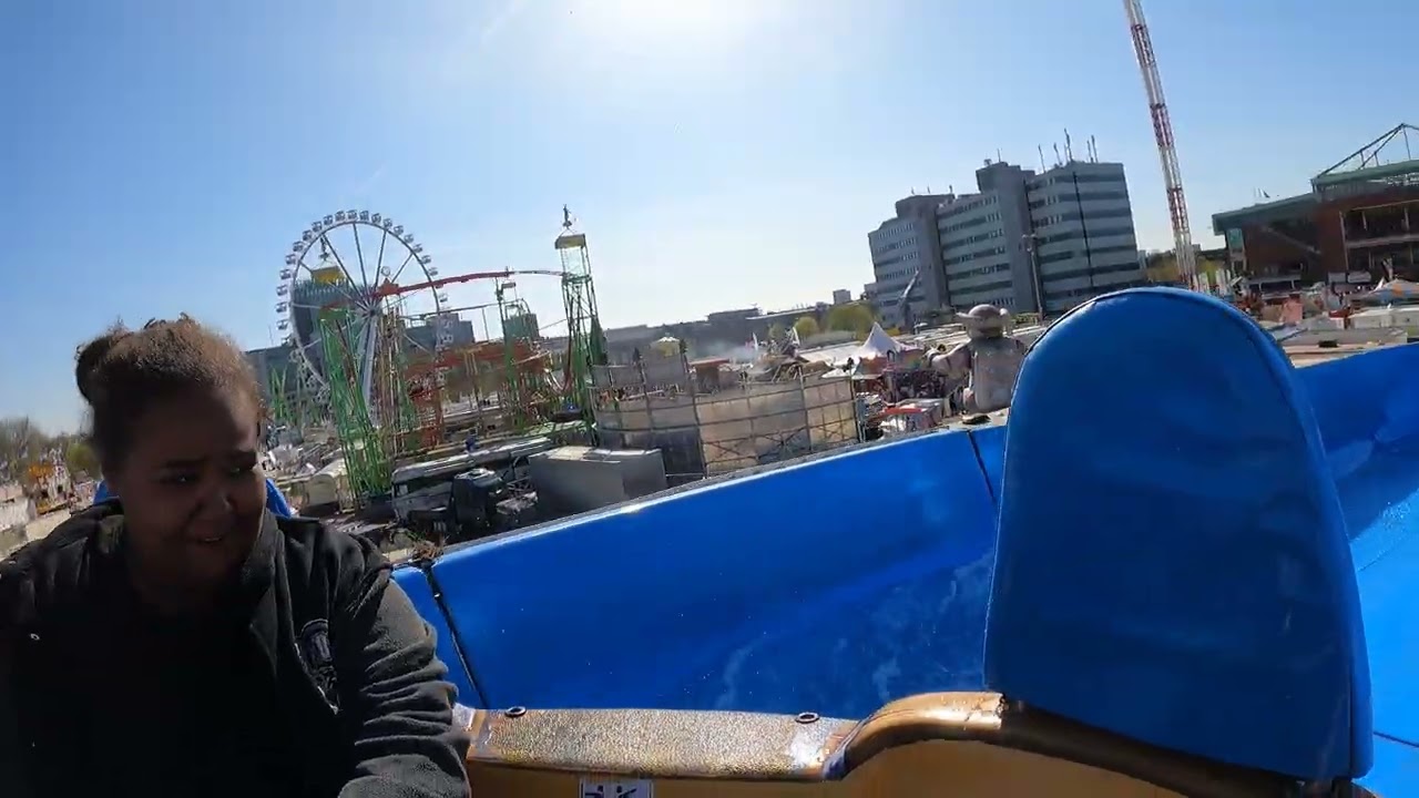 Onride Video es wird bissi Nass - Atlantis Rafting Vorlop - Hamburg Frühlings Dom 2025