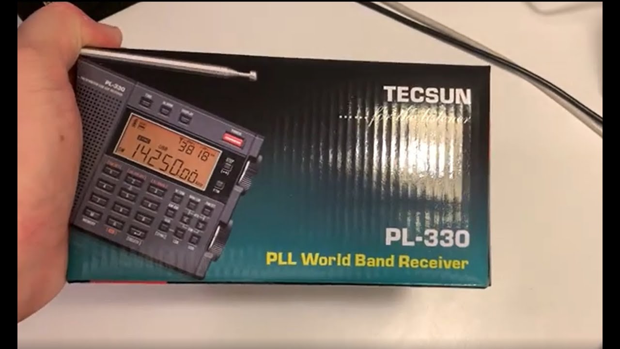 Unboxing and a quick feature review of the Tecsun PL-330 portable shortwave receiver