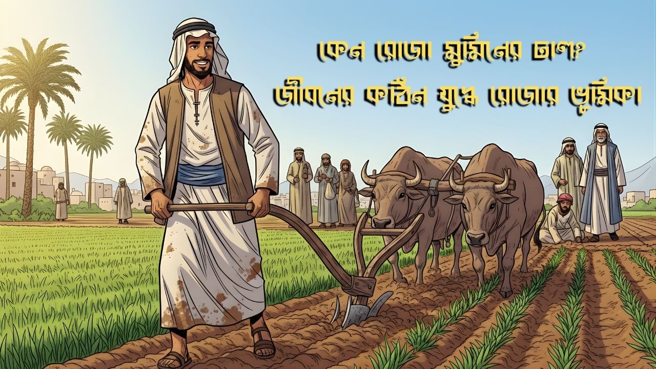 রোজার শক্তি: ক্ষুধা নয়, এটি রুহের বিজয় ও মানবতার শিক্ষা | Islamic Story