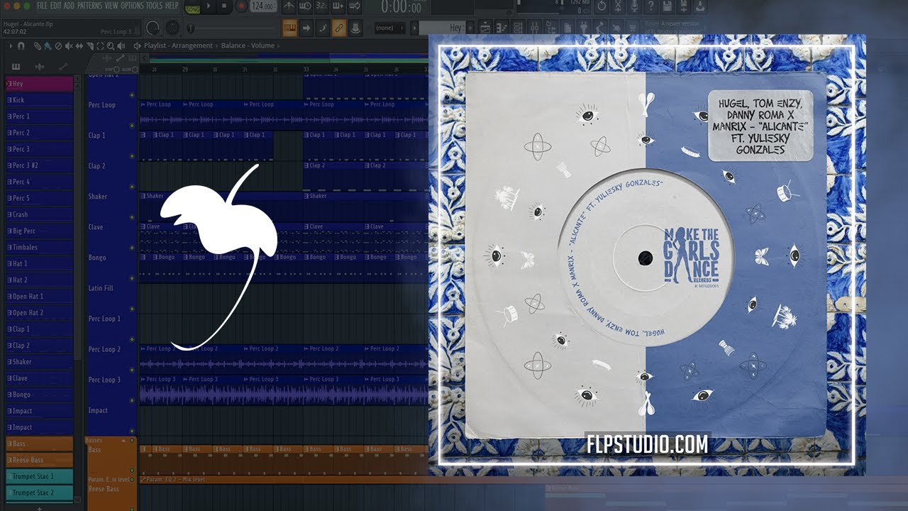 HUGEL, Tom Enzy, Danny Roma x Manrix - Alicante ft Yuliesky Gonzalvez (FL Studio Remake)