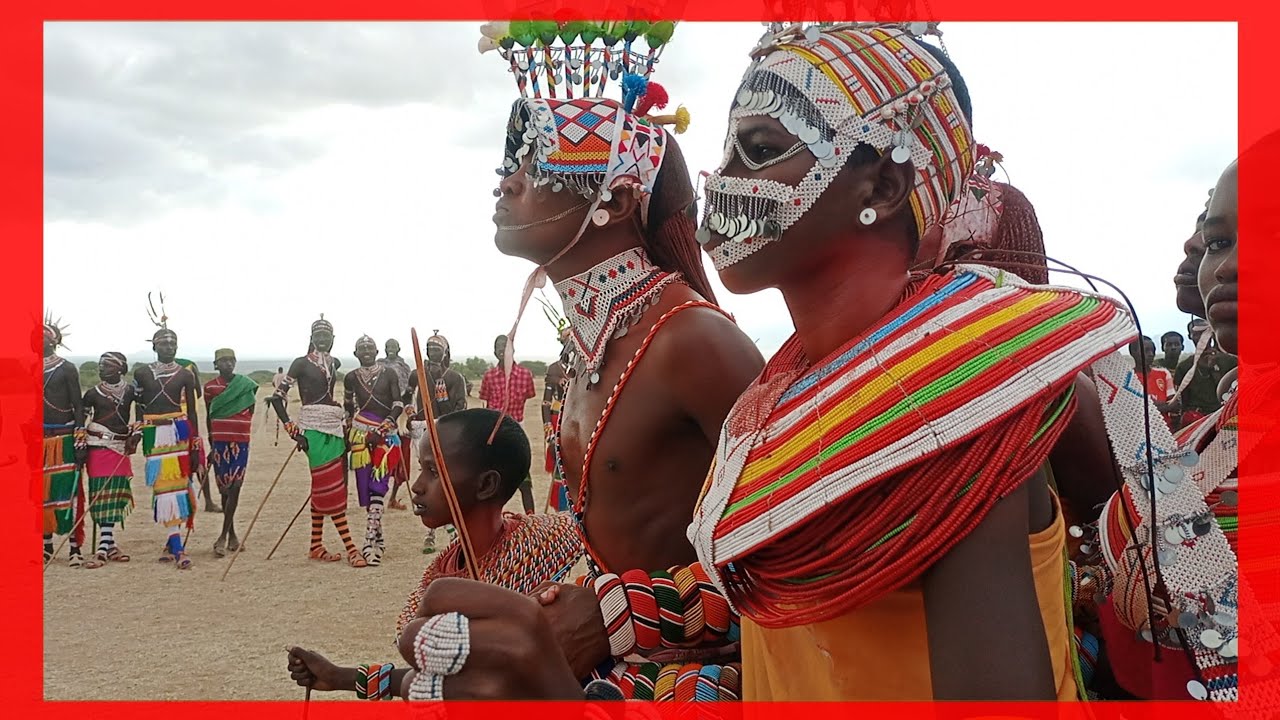 The Samburu culture: Loropili Song part 1 LESIRIKAN, LKISEKU