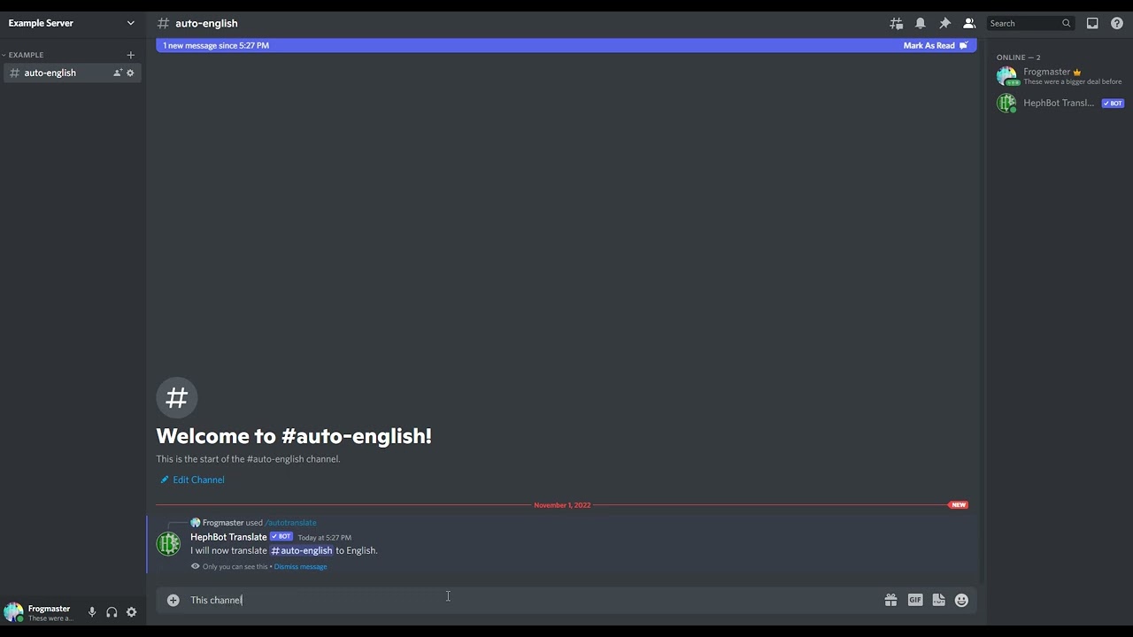 How to setup Auto-Translate | HephBot Translate