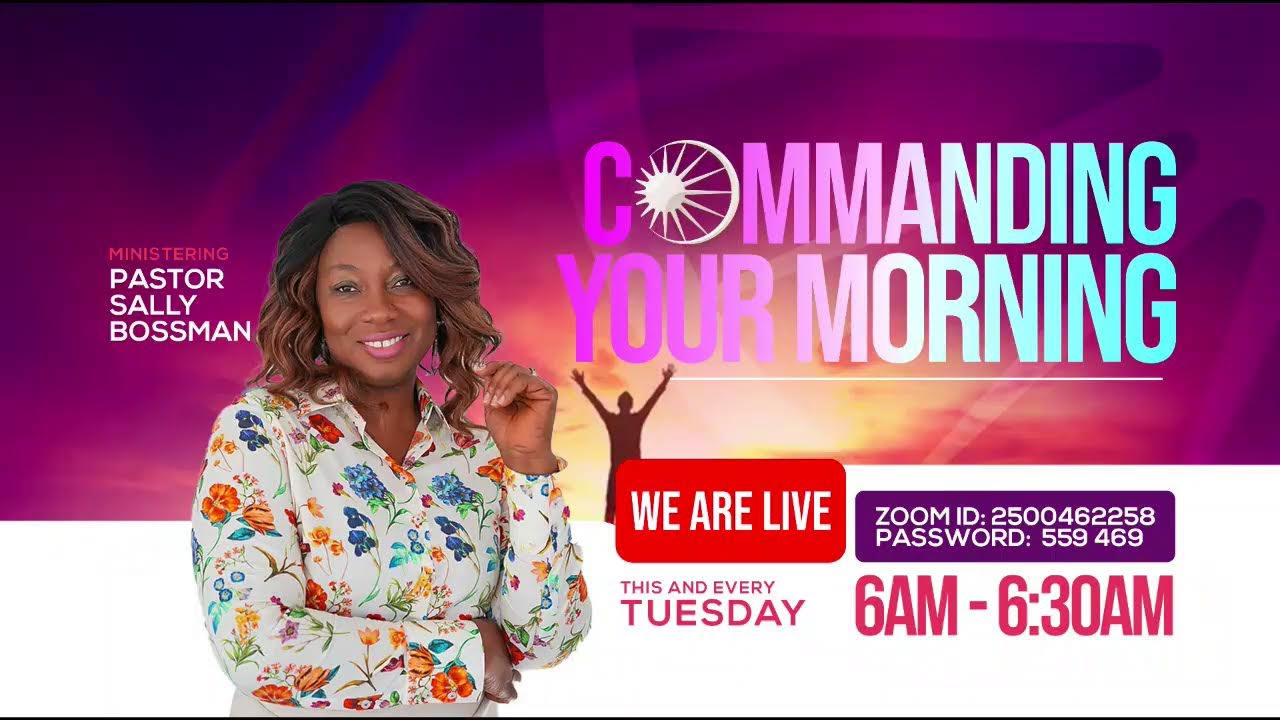 Commanding your morning prayers