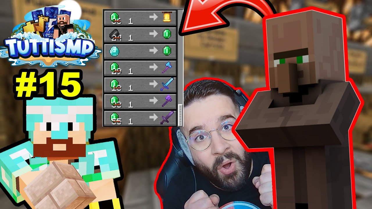 Így LEGYÉL OP Falusiakkal a Minecraftban ! Villager Trader FARM | KIVISSZÜK a TuttiSMP-t 15. rész