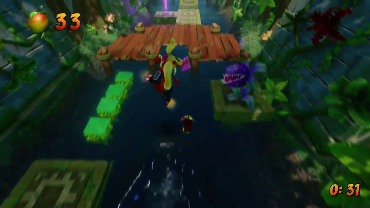 Crash Bandicoot 2 (N-Sane Trilogy) - Level 11: Plant Food (Crystal/Gem/Yellow Gem)