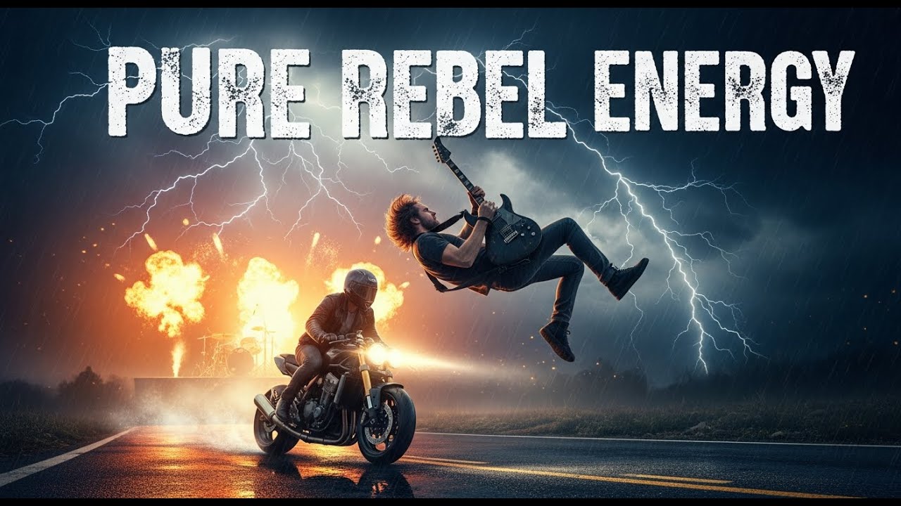 Pure Rebel Energy ⚡ Highway Outlaw Rock