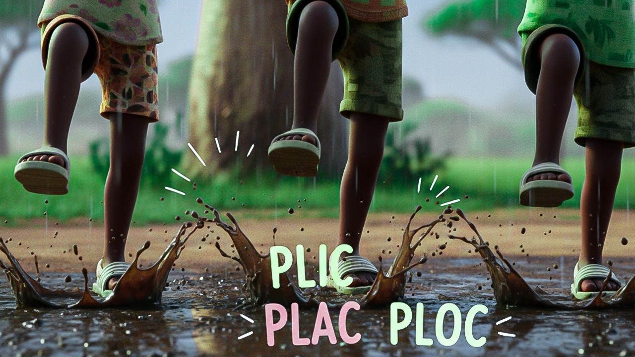 la danse d la pluie | B'ANGEL FRANÇAIS | Comptines avec bebe kameni | Bantu Angel Français.