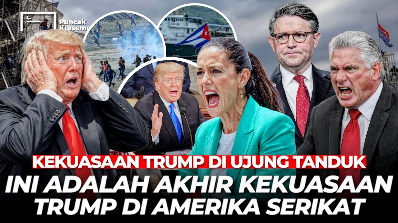 DPR AS Segera Lengserkan Trump! Rakyat Marah Ekonomi Ambruk Nyawa Terancam Diburu Kartel Meksiko