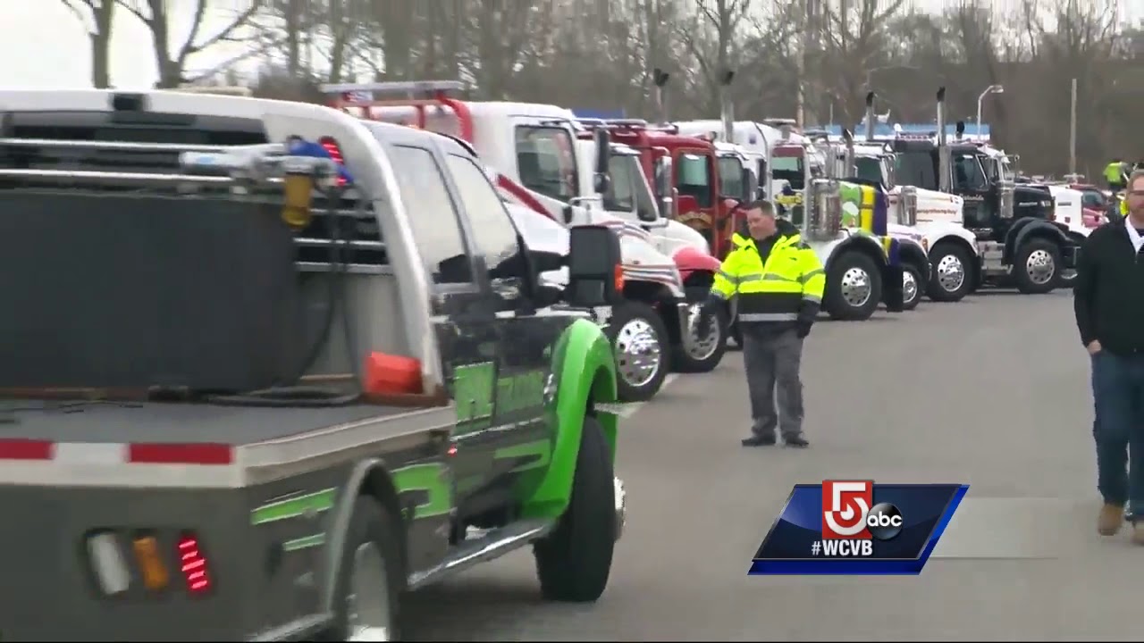 Funeral procession for popular tow truck driver killed on the job