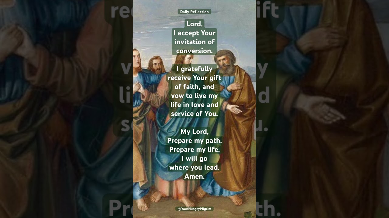Daily Reflection: I Will Make You Fishers of Men 