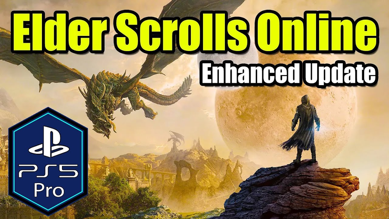 The Elder Scrolls Online PS5 Pro Gameplay [Enhanced] [Playstation Plus]