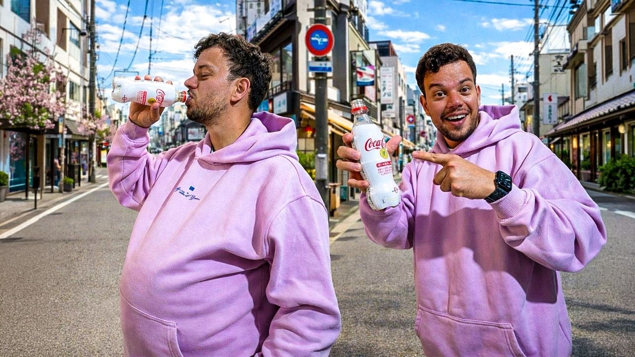 TESTEI A COCA COLA QUE EMAGRECE DO JAPÃO