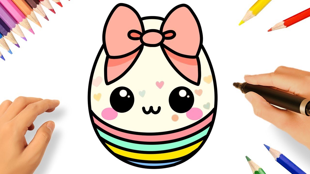 COMMENT DESSINER UN ŒUF DE PÂQUES