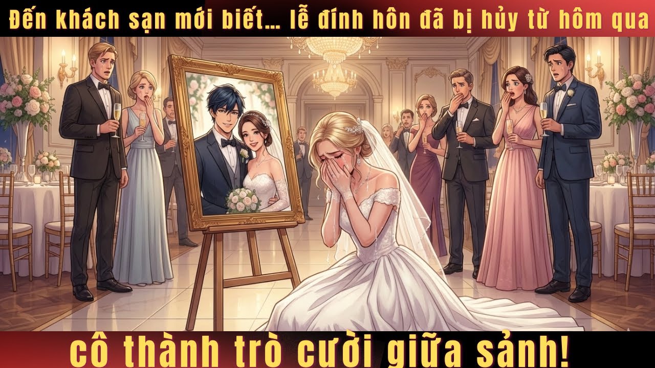 Đến khách sạn mới biết… lễ đính hôn đã bị hủy từ hôm qua cô thành trò cười giữa sảnh!