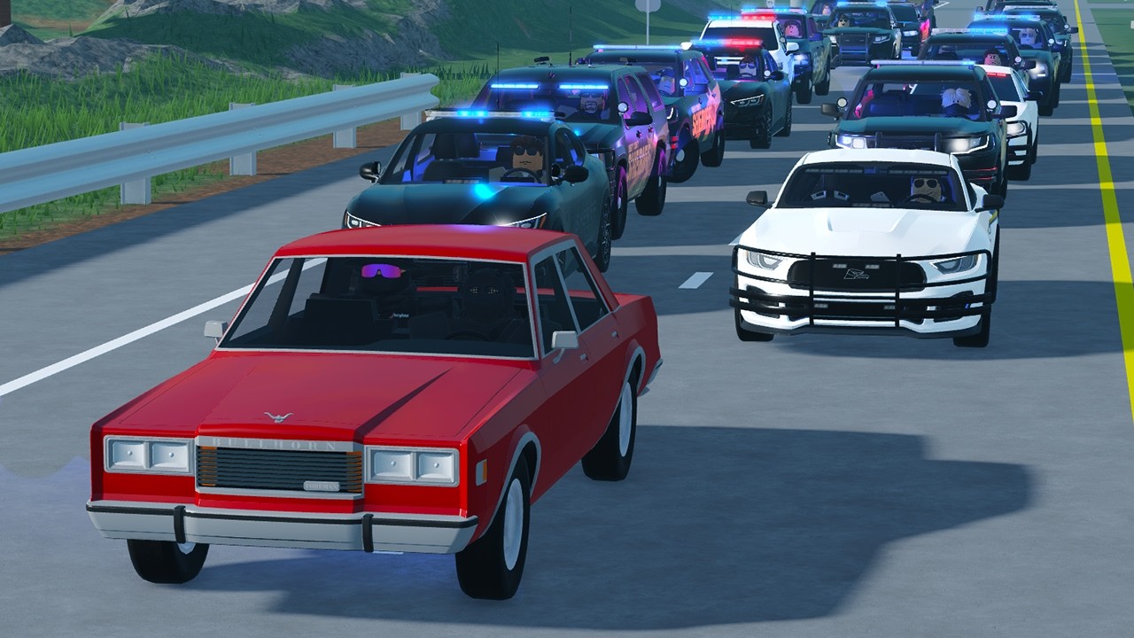 Largest ERLC pursuit EVER after bank shooting