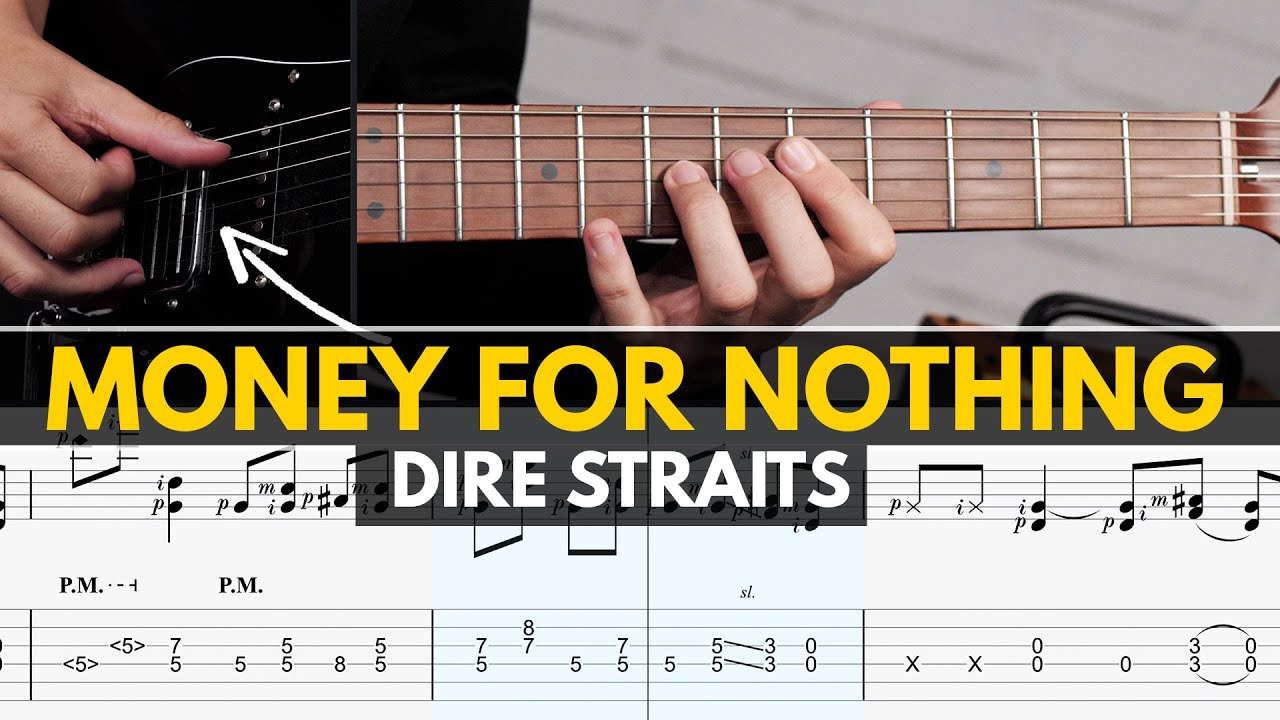 Money For Nothing (Dire Straits) TABS - Tutorial con Jose de Castro