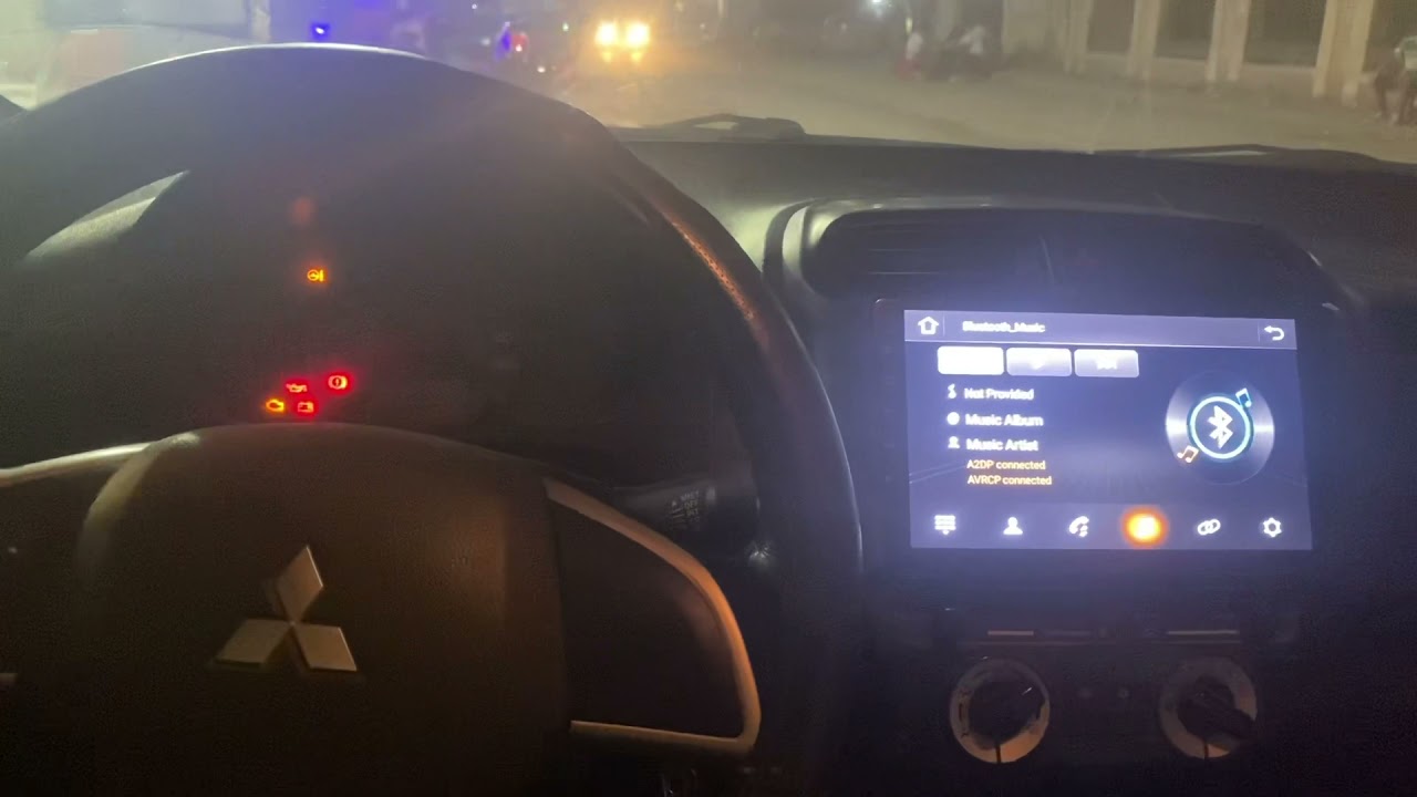 تركيب شاشة اندرويد ميتسوبيشي اتراج ٢٠١٤