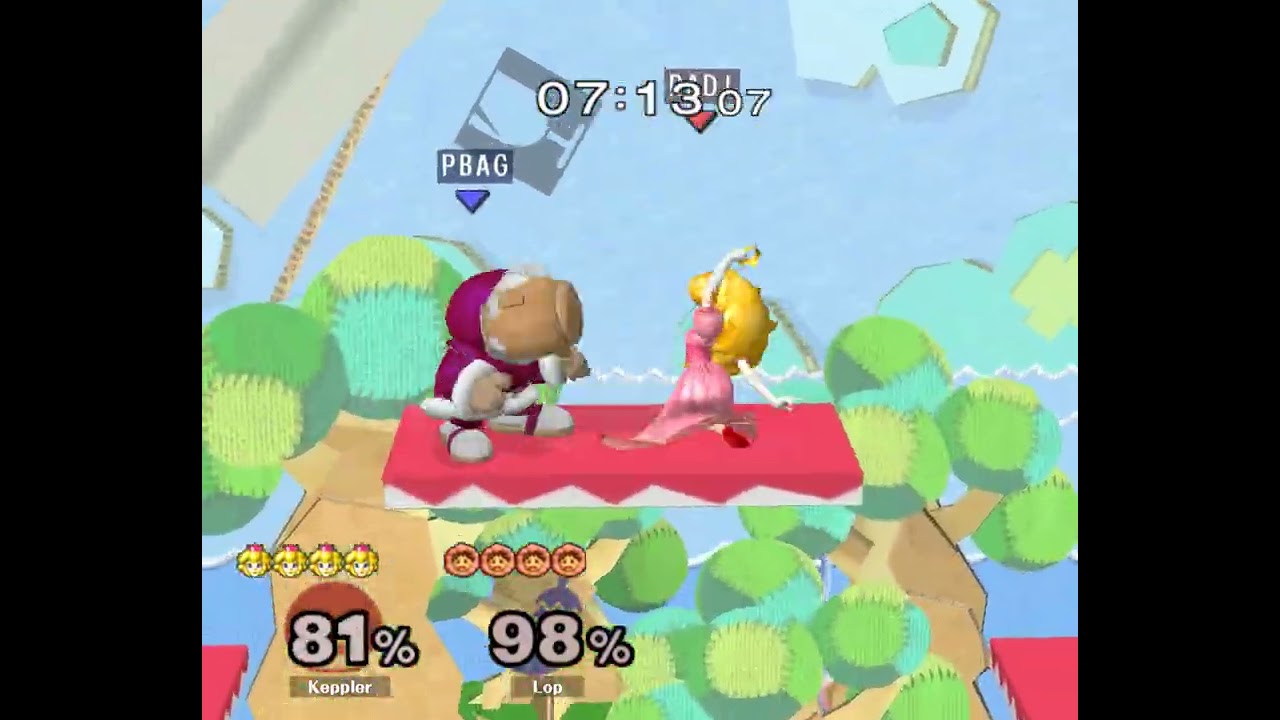 [ass] 174 - Melee Singles WR3 — Lop ⟮ICs⟯ vs Keppler ⟮Peach⟯