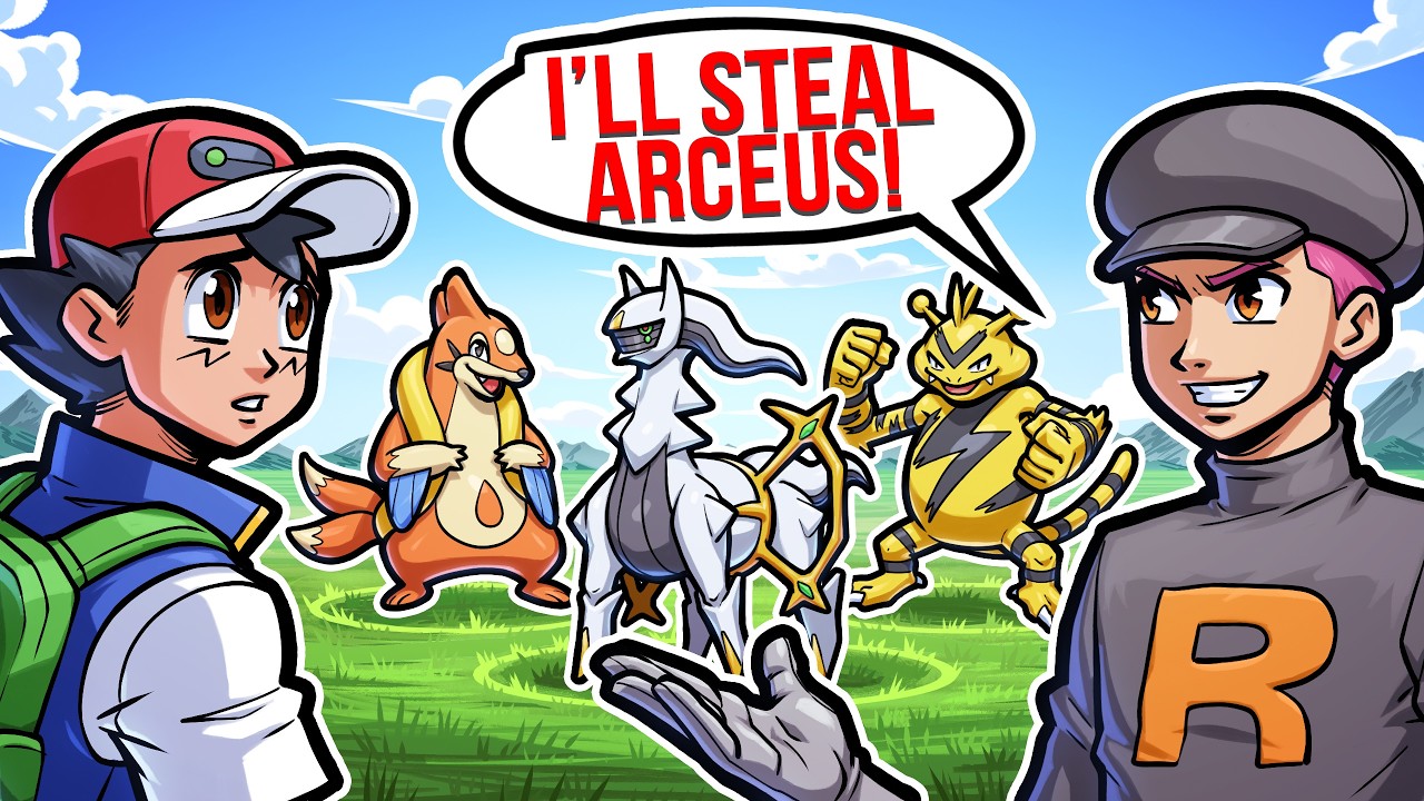 Choose Your Starter, But Your Opponent Can STEAL Them!