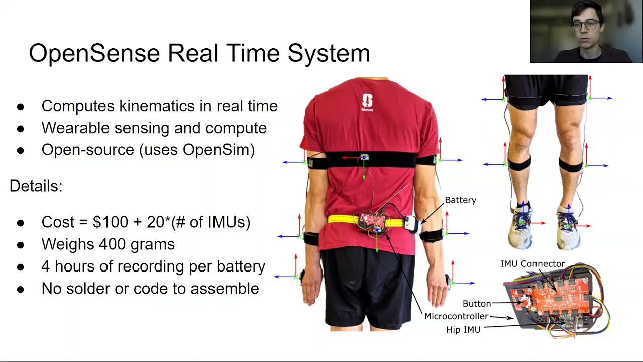 Presentation: An open-source and wearable system for measuring 3D human motion in real-time