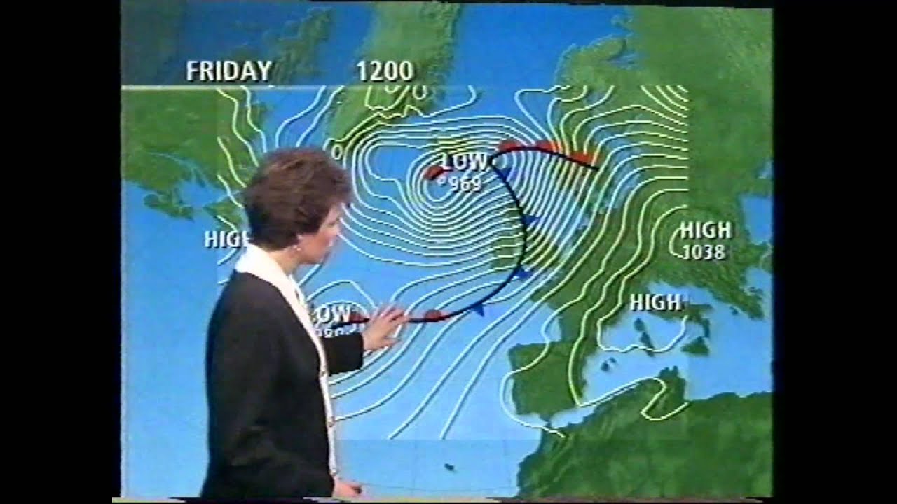 BBC Weather 14th January 1993