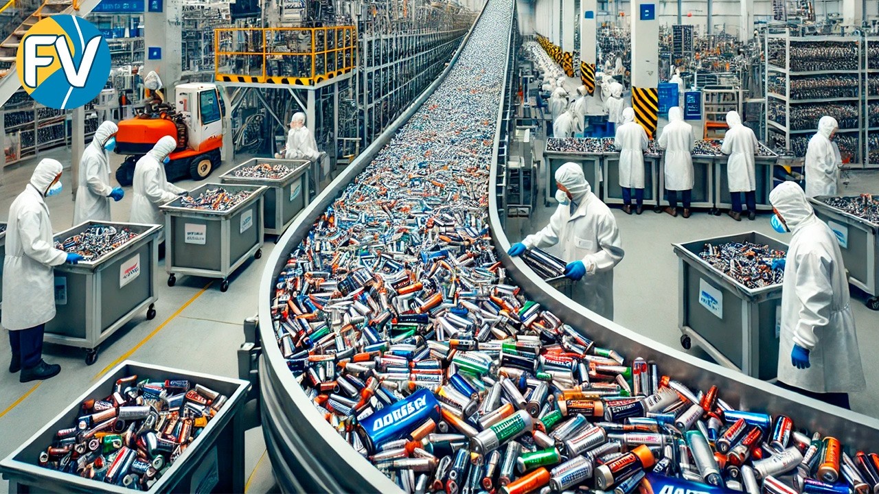 &iexcl;C&oacute;mo se reciclan 100 toneladas de pilas al a&ntilde;o! Datos reales sobre la reciclaje de bater&iacute;as.