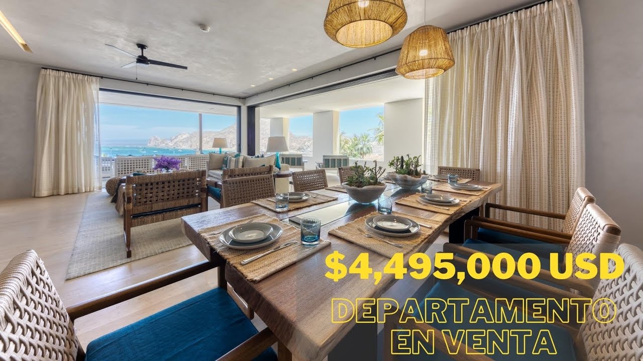 Vendo condiminio o departamento en Los Cabos | $4,495,000 USD | 1 Homes Hacienda Beachclub