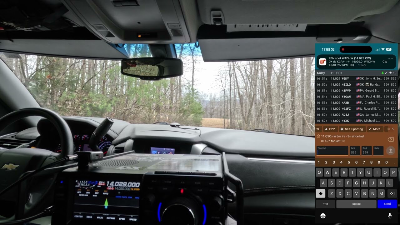 20m POTA Activation In The Forest