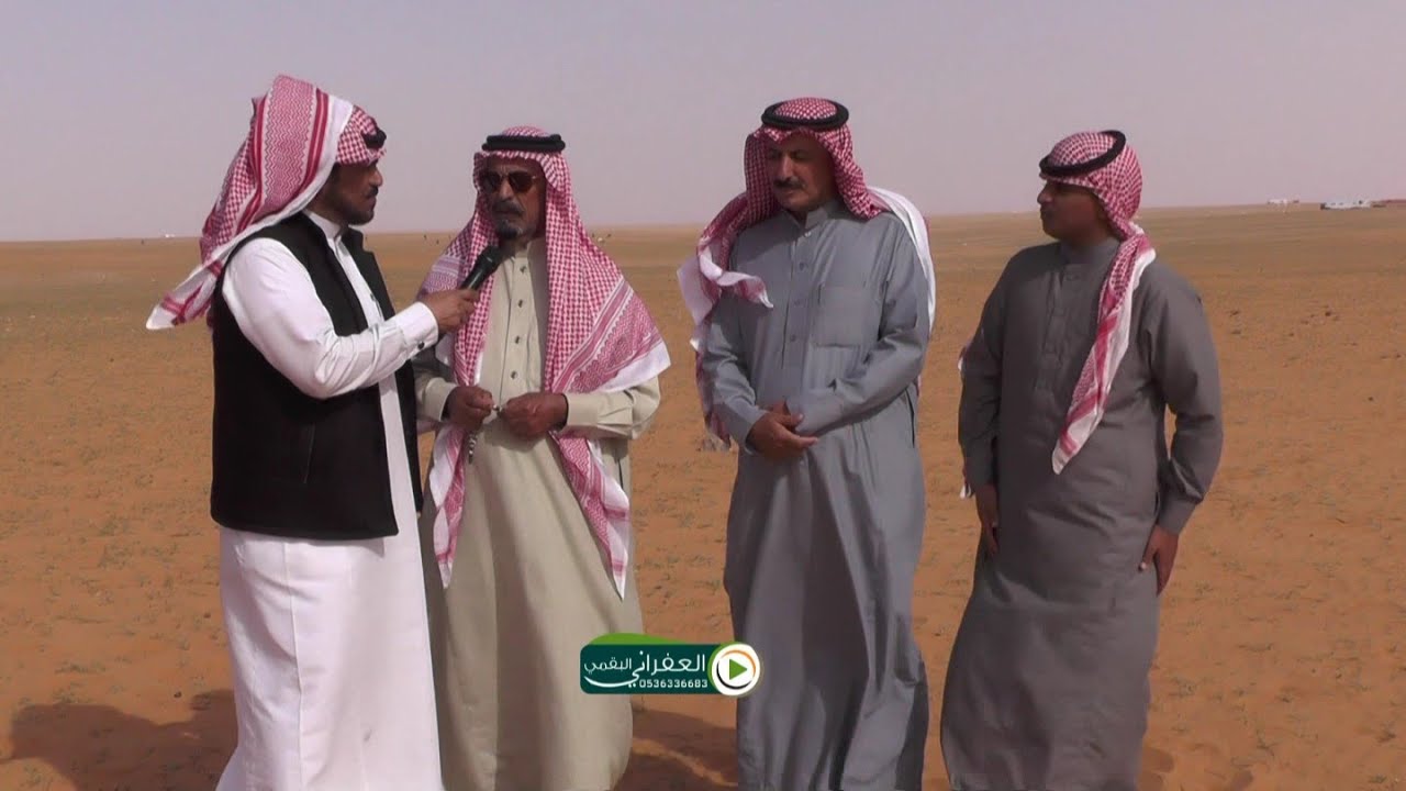 العفراني في زياره  خاصه  لرجل الاعمال عايض العلاوي الرشيدي في ربيع قيصومة فيحان ( 1442 هـ )