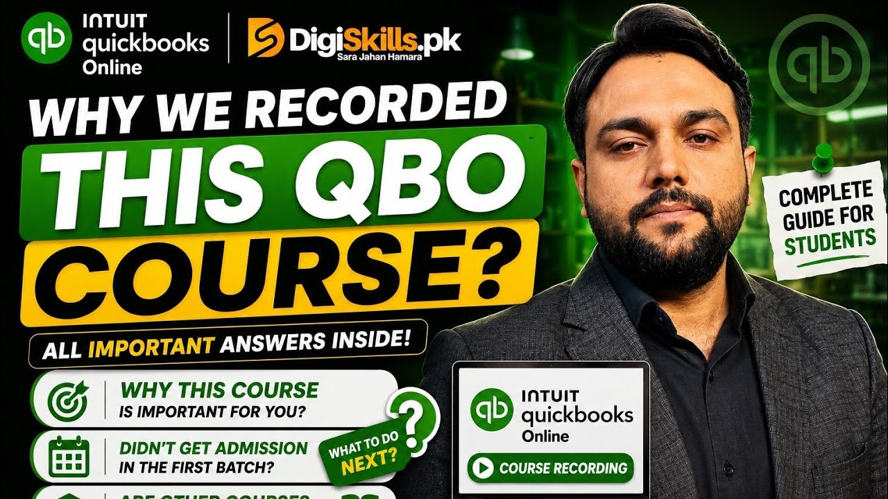 QuickBooks Online Training - Basic to Advanced | QBO Course 2026
