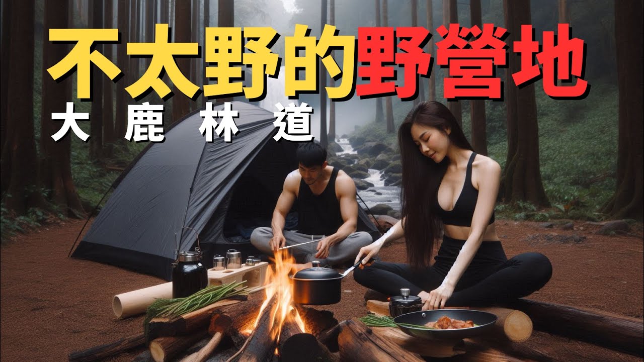 不太野的野營地 | 大鹿林道 露營 | 新竹 五峰 | 適合新手入門