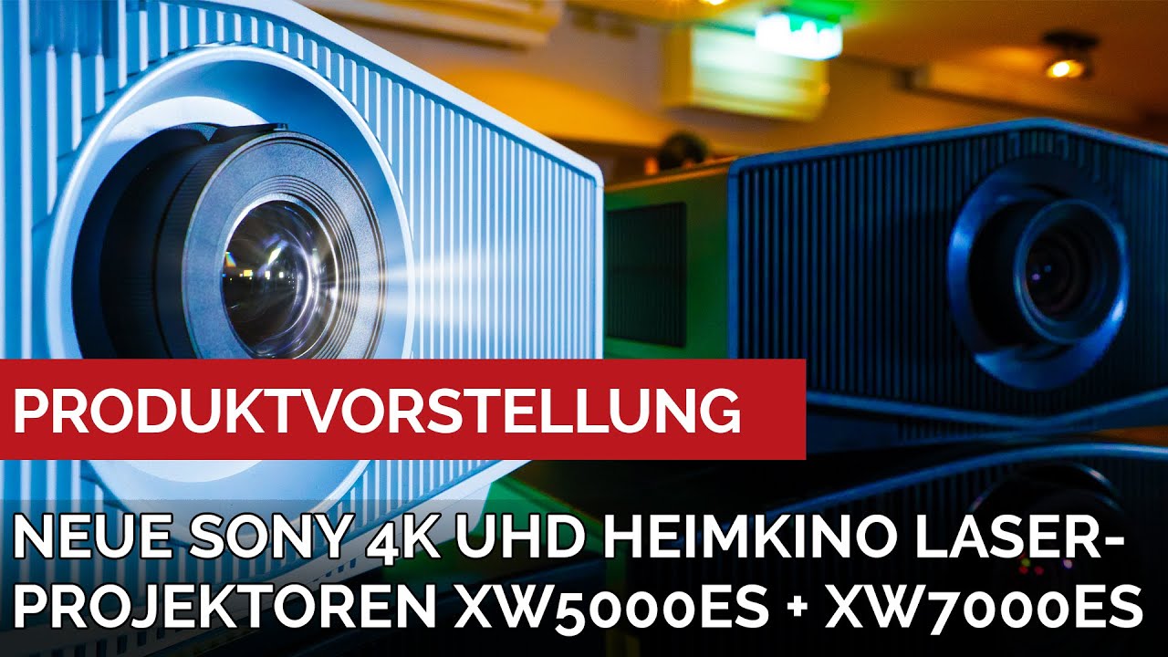 Sony VPL XW 5000 & XW 7000. Die neuen Sony XW Heimkinoprojektoren mit LASER Licht sind da