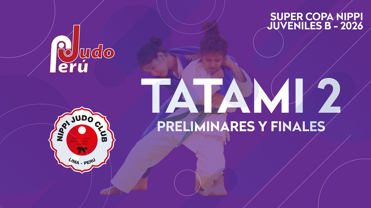 Super Copa Nippi 2026 Juveniles B Tatami 2